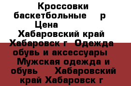 Кроссовки баскетбольные 41 р › Цена ­ 2 000 - Хабаровский край, Хабаровск г. Одежда, обувь и аксессуары » Мужская одежда и обувь   . Хабаровский край,Хабаровск г.